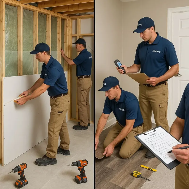 Repairs and Reconstruction process in Mount Morris, MI